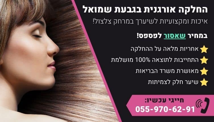 מבצע על החלקה אורגנית בגבעת שמואל